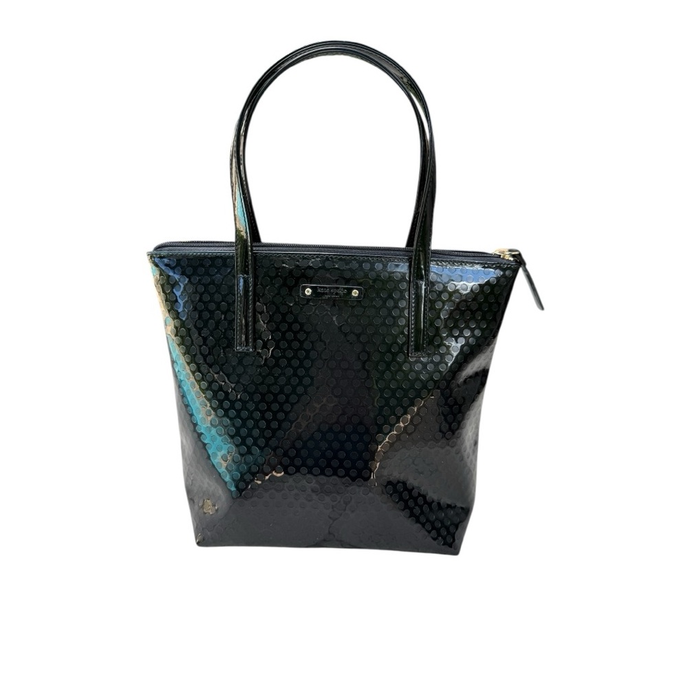 Kate Spade Black Embossed Tote.